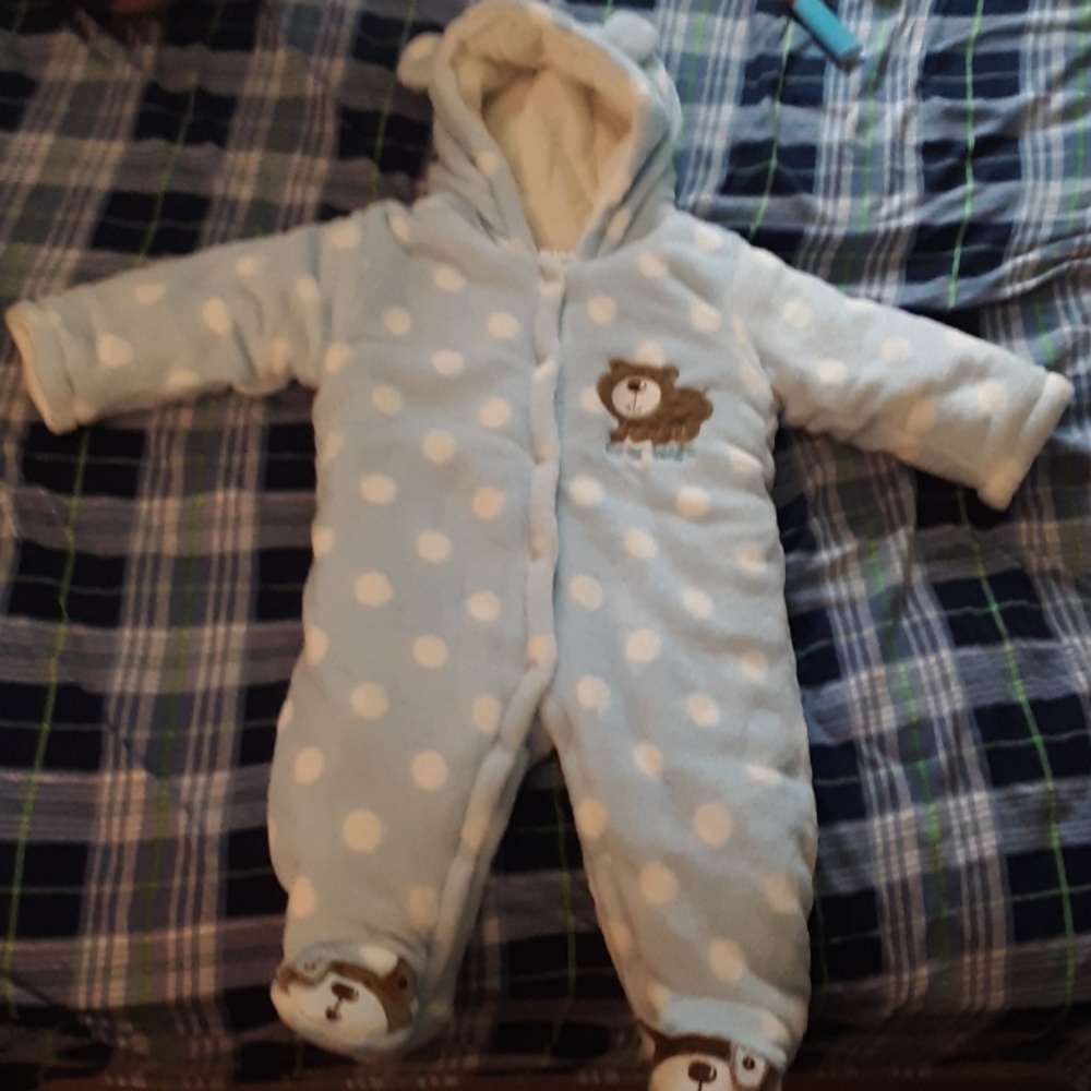Baby boy snow suit
